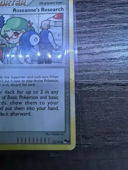 Pokemon Card Roseanne's Research Series 8 11/17 MP Condition Non-Holo - Image 4