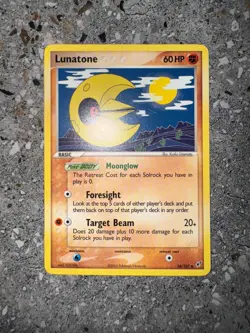 Pokemon TCG Cards Lunatone 36/107 Deoxys Uncommon NM - Image 3