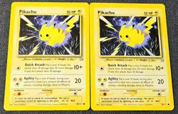 Pokemon Pikachu 70/111 Neo Genesis NM (2) - Image 1