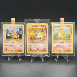 Charmander Charmeleon Charizard CLC - Pokemon TCG Classic Holo Set - Image 1