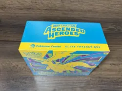 Pokemon TCG Ascended Heroes Pokemon Center ETB Elite Trainer Box (Small Tear) - Image 2