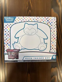 Pokemon TCG Scarlet & Violet 151 Elite Trainer Box Small Tear In Plastic Wrap 820650853159 - Image 1