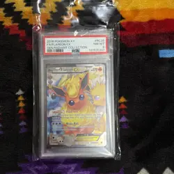 Pokemon TCG 2016 Radiant Collection Flareon EX Full Art RC28/RC32 PSA 8 - Image 1