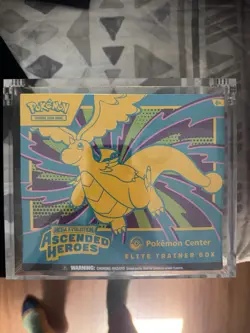 Pokemon TCG Ascended Heroes Pokemon Center Etb Elite Trainer Box (Small Tear) - Image 1