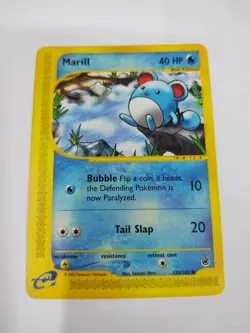 Nm Marill 120/165 Common Expedition Base Set Pokemon - Image 1