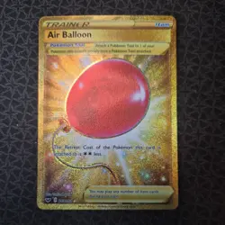 Pokemon Card Air Balloon Secret Rare 213/202 Full Art - Image 1