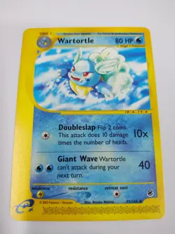 MINT Pokemon TCG Wartortle 92/165 Regular Uncommon Expedition 2002 blastoise - Image 1