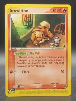 Pokemon ~ Growlithe 65/100 ~ Sandstorm - Image 1