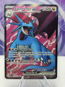 Pokemon Salamence ex Journey Together 177/159 Double Rare NM - Image 1