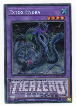 Yugioh Extox Hydra BLMR-EN007 Secret Rare 1st Edition Near Mint - Image 1