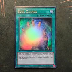 YUGIOH Ultra Rare Soul Charge DRL3-EN051 1st Edition - Image 1