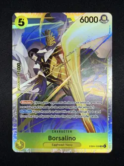ONE PIECE TCG Borsalino Eb04-058 SR Adventure On Kami’s Island OP15 English - Image 1