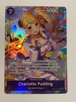 Charlotte Pudding PRB02 010 Alternate Art Premium Booster The Best Vol. 2 Foil. - Image 1