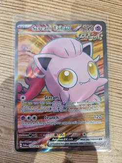 Pokemon TCG Scream Tail EX 197/167 SV06 Twilight Masquerade Card - Image 1