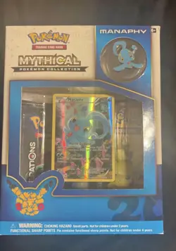 2016 Pokemon Manaphy Mythical Collection Box Sealed XY Generations Booster Packs - Image 1