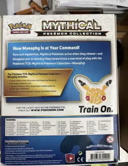 2016 Pokemon Manaphy Mythical Collection Box Sealed XY Generations Booster Packs - Image 2