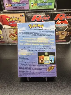 Pokemon Jungle Water Blast Theme Deck Factory Sealed Wizards of the Coast 1999 - Image 2