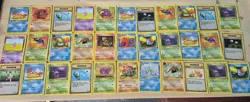Pokemon cards Fossil set bundle WOTC 1999 vintage cards x 33 cards - Image 2