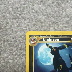 Pokemon TCG Umbreon Neo Discovery Holo Card 13/75 Unlimited Rare 2001 13/75 - Image 5