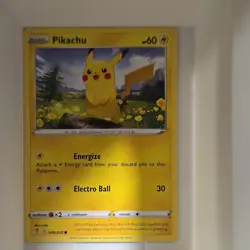 Pokemon TCG Pikachu Card Lot Pokemon GO & Classic 1995 2000 4 English - Image 2