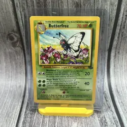 Butterfree 33/64 - Uncommon - WoTC Vintage Jungle Set Pokemon Card NM/LP - Image 1