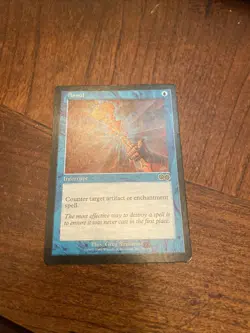 Magic The Gathering Trading card MTG Annul Interrupt Greg Simanson - Image 1