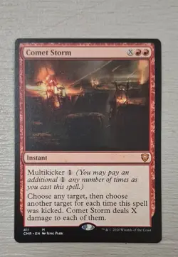 Magic the Gathering Mythic Rare Comet Storm Instant - Image 1