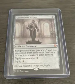 Commander's Plate Commander Legends Regular Near Mint Mythic Rare Card - Image 1
