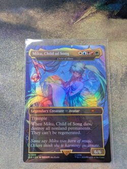 MTG Miku, Child of Song Child of Alara Secret Lair Foil - NM - Image 1
