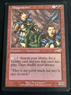 1x MTG Moggcatcher - Nemesis (NMS) #96 - Magic the Gathering - Image 1