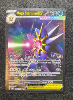 Pokemon TCG Perfect Order Mega Starmie Ex Sir 118/088 Near Mint - Image 1