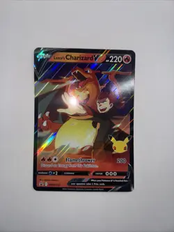 2021 Pokemon SWSH Lance's Charizard V Oversized Jumbo Promo #SWSH133 - Image 1