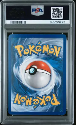 2007 POKEMON EX POWER KEEPERS #97 SHIFTRY EX-HOLO PSA 8 - Image 2