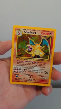 1999 Pokemon Base Set # 4/102 Charizard Holo NEAR MINT Vintage Glurak English 📈 - Image 2