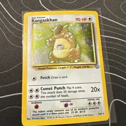 Kangaskhan 5/64 Unlimited Jungle Set Holo Rare 1999 English Pokemon TCG WoTC - Image 1