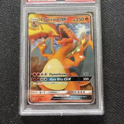 2019 POKEMON SUN & MOON HIDDEN FATES #9 CHARIZARD GX PSA 10 - Image 3