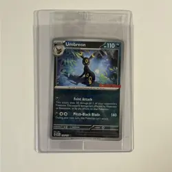 Pokemon TCG Obsidian Flames Umbreon 130/197 GameStop Stamped Promo Sealed - Image 1