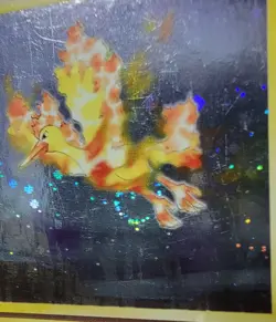 BLAINE'S MOLTRES 2000 Pokemon Gym Heroes Holo with Swirl #1 - PSA 6 - Image 3