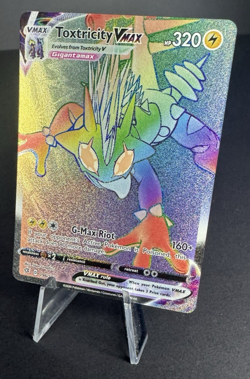 Toxtricity VMAX 196/192 Secret Rainbow Rare Holo - Rebel Clash - Pokemon TCG NM - Image 3