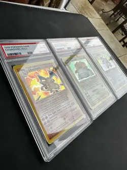 Pokemon TCG Base Set – Starter Trio – Charizard, Blastoise & Venusaur – PSA 4 - Image 2