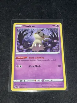 Mimikyu 81/189 Holographic Rare Promo Darkness Ablaze Pokemon TCG Near Mint - Image 1