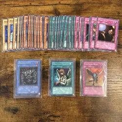 Yugioh SDP Starter Deck Pegasus Complete Set 1-50, LP 1st Edition - Image 1