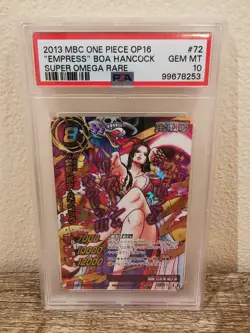 PSA 10 Super Omega Ω 72 Boa Hancock One Piece Miracle Battle Carddass POP 22 - Image 4