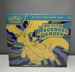 POKEMON TCG MEGA EVOLUTION ASCENDED HEROES ELITE TRAINER BOX ETB | BRAND NEW ✅ - Image 1