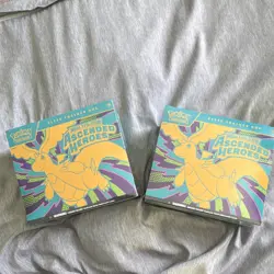 Pokemon SEALED ELITE TRAINER BOX (2) MEGA EVOLUTION ASCENDED HEROES w/ DRAGONITE - Image 1