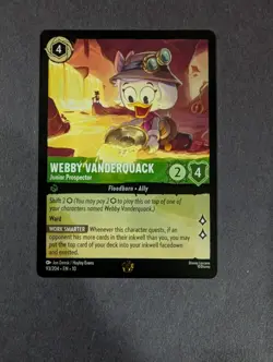 Disney Lorcana - Webby Vanderquack - Junior Prospector - 93/204 - Non Foil - Image 1