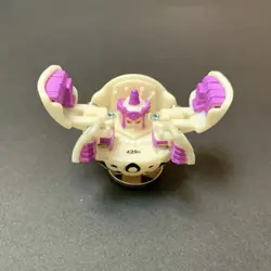 Bakugan Darkus Fourtress BakuFlip 420G Battle Brawlers Great Cond w/Gate Card - Image 1