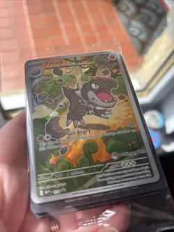 Pokemon Center Stamped Tyrunt Card Sealed New Pokemon - Image 2