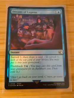 MTG Dreams of Laguna (FOIL) 0050 Final Fantasy M/NM Free UK P&P - Image 1