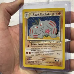 Light Machoke 49/105 Uncommon Pokemon Neo Destiny NM/MT Vintage Pokemon Card Vtg - Image 2